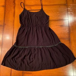 Mossimo Black Sundress with bottom detailing